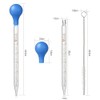 Hyber&Cara Hyber&Cara 2 Pcs 10ml Glass Pipette Dropper Graduated with