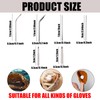 4pcs Baseball Glove Lacing Needle Kit, Durable Leather Lacing Needle