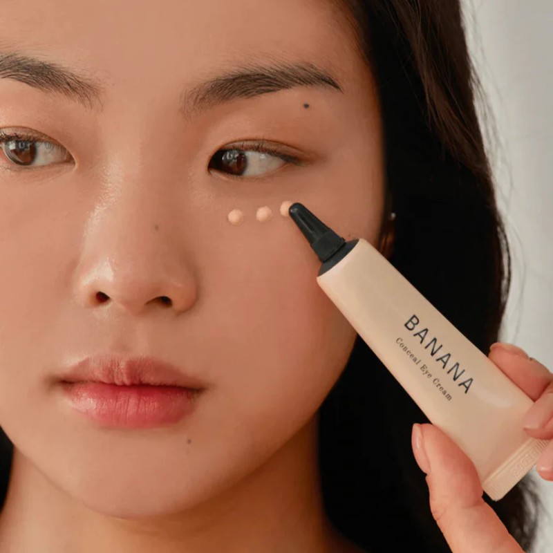 Shaishaishai Banana Conceal Eye Cream 15g – Hidratación y Cobertura
