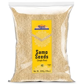 Rani Samo Seeds Whole 28oz (800g) Bulk ~ Japanese barnyard millet / Jungle Rice/Moriyo/ Samak Rice Echinochloa frumentacea ~ All Natural | Vegan | Gluten Friendly | NON-GMO | Indian Origin