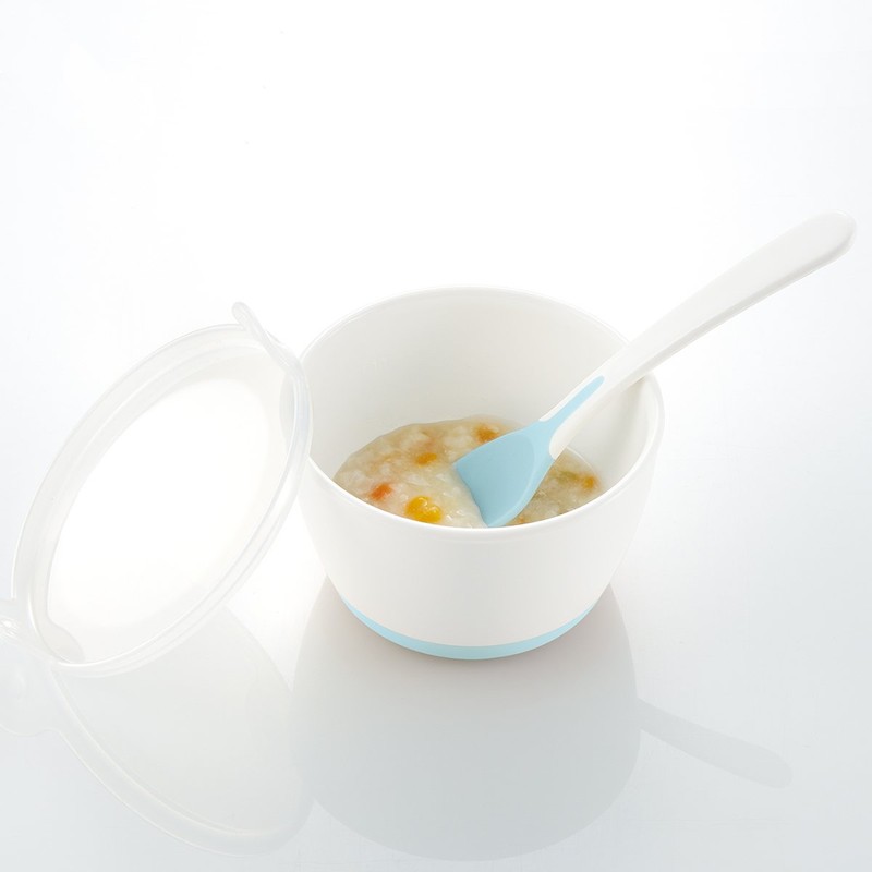 Richell Tri First Baby Food Cup (Includes Lid and Spoon)