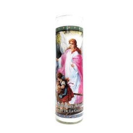 Guardian Candle Angel De La Guarda White Each