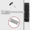 Automatic Door Closer for Entrance, Wooden, Fire, and Interior Doors Black