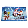 Flag Winter Snowman Sleigh 90 x 150 cm