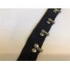 Hook and eye black twill tape without the eye by