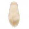 Headlima Cosmetology Mannequin Head Manikin Training Head 26-28'' Synthetic Fiber