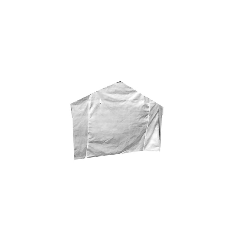 10X20 Canopy Tarp Carport (Front Panel White)