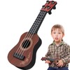 BESPORTBLE Plastic Ukulele Toy for Kids - Miniature Musical Instrument