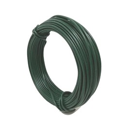 THE UM24 50FT Garden Wire Heavy Duty Green Coated Plant Twist Tie Garden Training Wire
