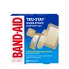 Band-Aid Comfort-Flex Assorted Strips Bandage Family Pack, tan, 80 Count