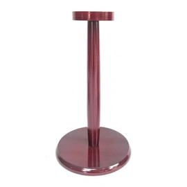 NauticalMart Wooden Helmet Stand Solid Medieval Roman Viking Helmet Display Stand Crusader Display Templar Spartan Cosplay LARP Knight Stand Brown