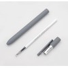czxwyst 6pcs Retractable Gel Ink Pens 0.38mm EF Point Black
