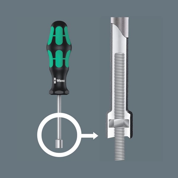 Wera 05029465001 395 HO Nutdriver, 10.0 x 90 mm