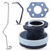 Haishine Carburetor Intake/Throttle Linkage/Switch Shaft/Choke Rod Kit for STIHL MS170