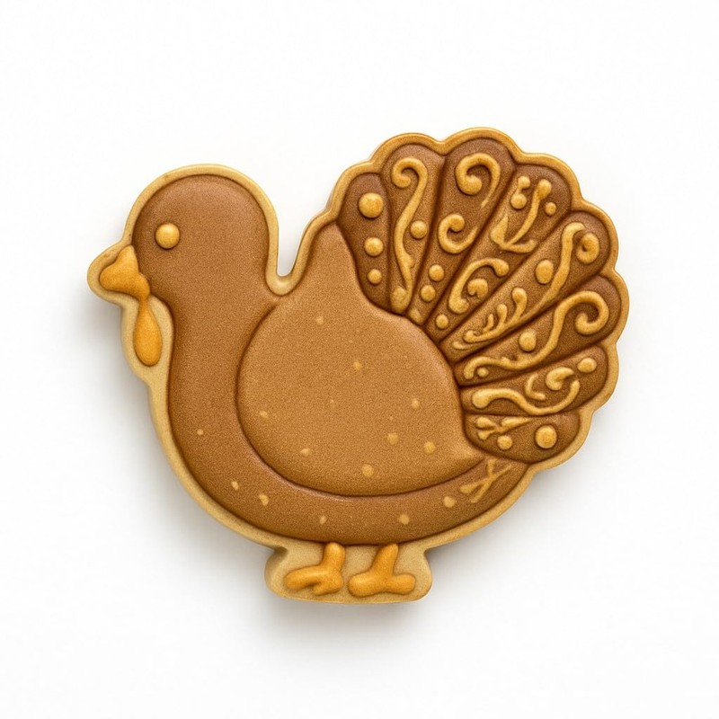 Mini Turkey 1.5 Inch Cookie Cutter from The Cookie Cutter