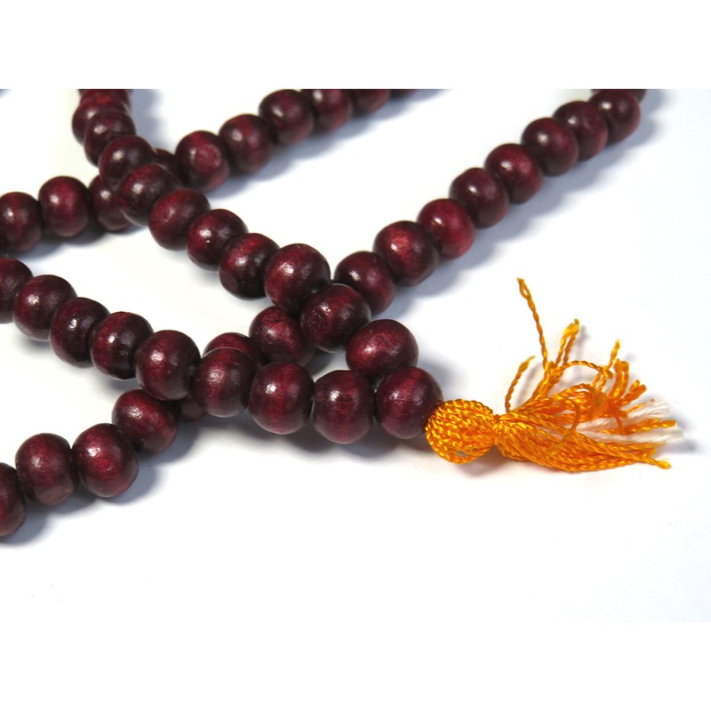 Fair Trade Rosewood Mala/Mallah Beads in Presentation Box