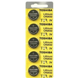 Toshiba 5 x New LITHIUM BATTERY 3V CR2032 CR 2032 BR2032 DL2032 Remote Button Cell Watch