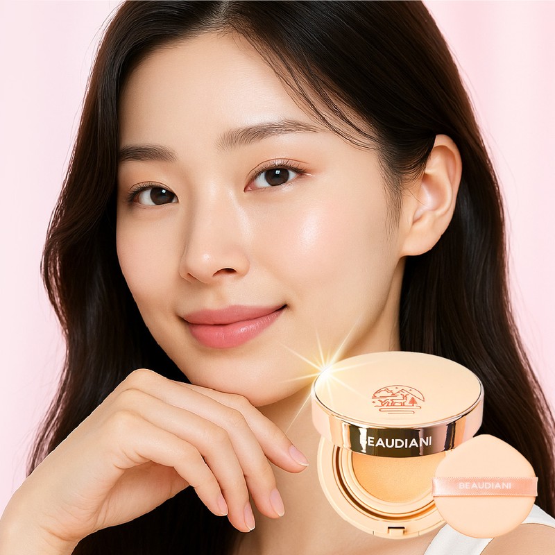 Beaudiani [SET] Beau Diani Good Coverage Cushion Foundation Original Flight