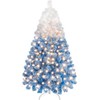 Yaheetech 4.5ft Pre-lit Artificial Christmas Tree W/Incandescent Warm White Lights,