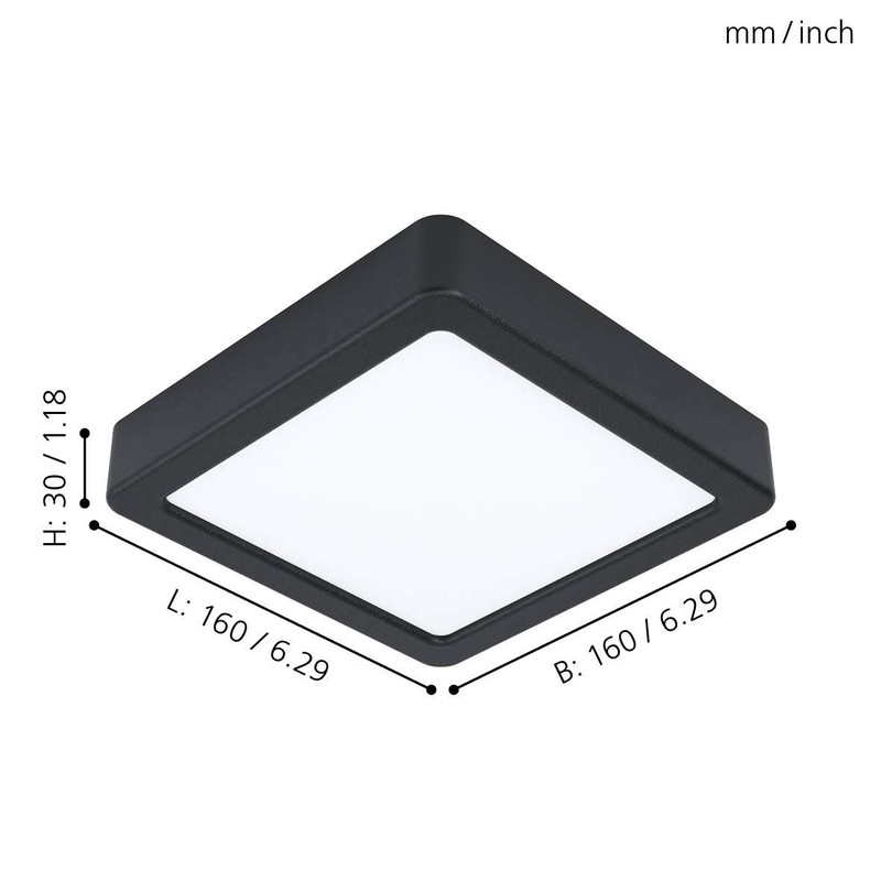 EGLO Surface-Mounted Light, Warm White