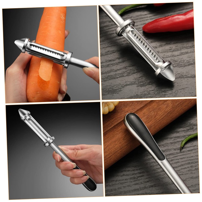 CIYODO Ergonomic Handle Zinc Alloy Peeler Carrot Cucumber Fruit Peeler