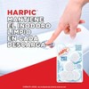 Harpic White & Shine Pastillas Acuaticas con Cloro, 5 piezas