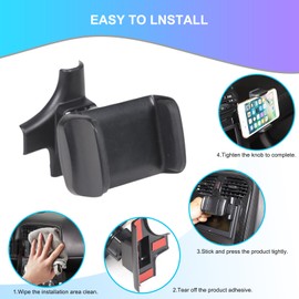 autopart2021 Dash Phone Mount Phone Stand Bracket Holder Clip for Corvette C6 2005-2013 US