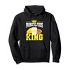 Funny Probiotic Food King Probiotics Gut Health Men Pullover Hoodie,