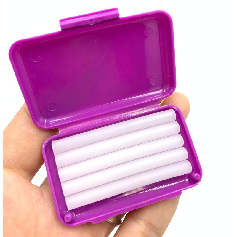 Dental Care Orthodontic Wax for Braces, Pack of 10, Grape