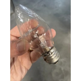 Norelco Lot Of 6 Vintage Norelco 25W Clear Candelabra Bulbs Edison Base  NEW