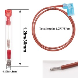 Taiss RV Water Heater Thermal Cutoff Kit,Replacement Thermal Fuse 98 °Replacement Atwood 93866 Replacement Parts, Suitable for GCH6-6E G610-3E Series Electronic Water Heaters