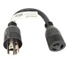 Parkworld 885217 Power Adapter Cord Generator 4-Prong 30 AMP Twist