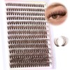 Brown Lash Clusters Eyelash Extensions 280pcs Fluffy Eyelash Clusters Lash