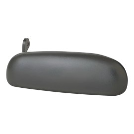 01-07 Ford Ikon Manija Exterior Delantera Derecha Corrugada Negro Delantera