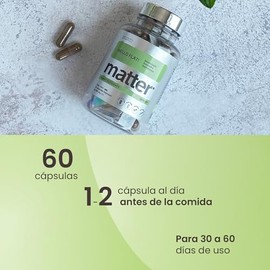 Matter Hello Flat! Suplementos Alimenticios con Metabolaid, BioCore Optimum Complete, Melisa y Hierbabuena | Apoya el Bienestar Digestivo y el Metabol