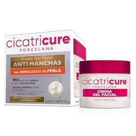 Cicatricure Porcelana Crema Gel Facial Antimanchas Reduce Manchas Aclara Tono Piel Uso Rostro Cuello Dermatológicamente Comprobado Aclarante Tarro