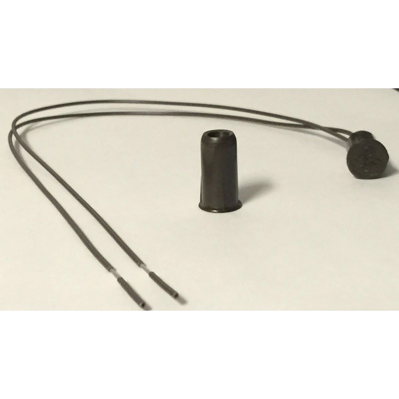 GE DSC 3/8" Brown WIRED DOOR WINDOW CONTACT w/ Wire