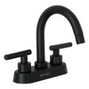 Foset Tubig TBM-62M, Mezcladora para lavabo,tipo bar, manerales palanca, negro