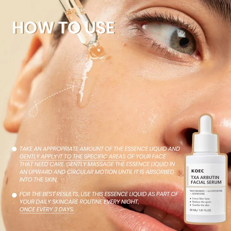 Esencia Hidratante Facial Koec Arbutin Txa, Calmante Y No
