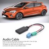 Tefola Car Audio Adapter, Car Audio Cable Adapter Mini ISO