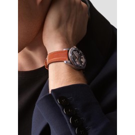 REZERO Quick Change Watch Straps, Leather Watch Strap, Replacement Straps Made of Italian Calf Leather, Soft Leather Straps for Men, Women, 18 mm, 19 mm, 20 mm, 21 mm, 22 mm, 23 mm, 24 mm, 19 mm