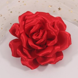 Merdia Rose Flower Brooches and Pins for Women Elegant Flower Pins | Flower Hair Clips for Women | Flower Brooches for Women Dress | Hair Accessories for Women