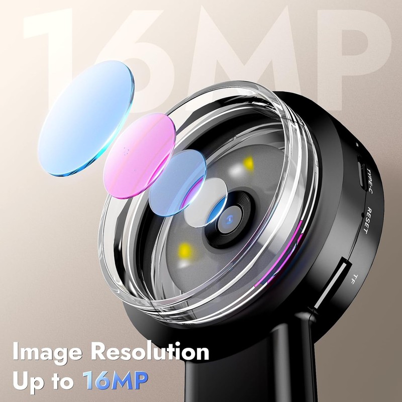 100X Magnifying Glass for Reading, Digital Magnifier with 2inch Screen,