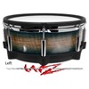 Skin Wrap Compatible with Roland PD-140DS Drum Exotic Wood Pommele
