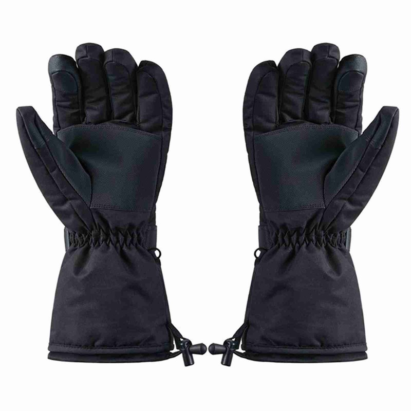Electric Heated Gloves Waterproof Winter Gloves with 3 Heating Levels
