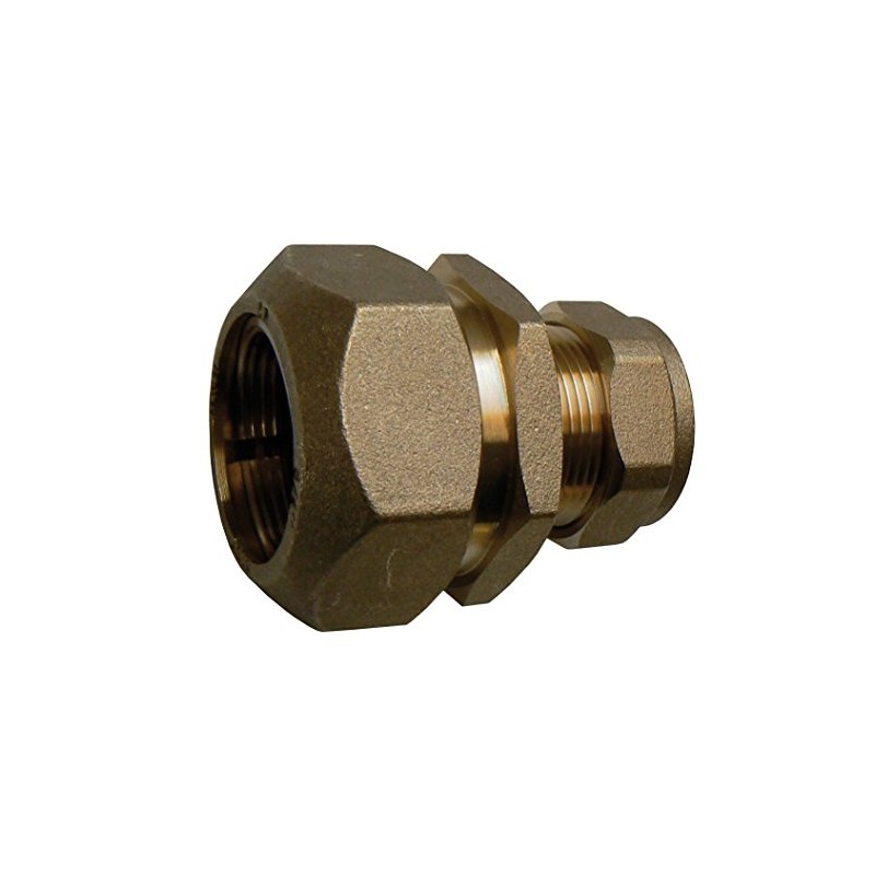 1/2" 7lb Lead to 15mm Copper Pipe Fitting - Lead