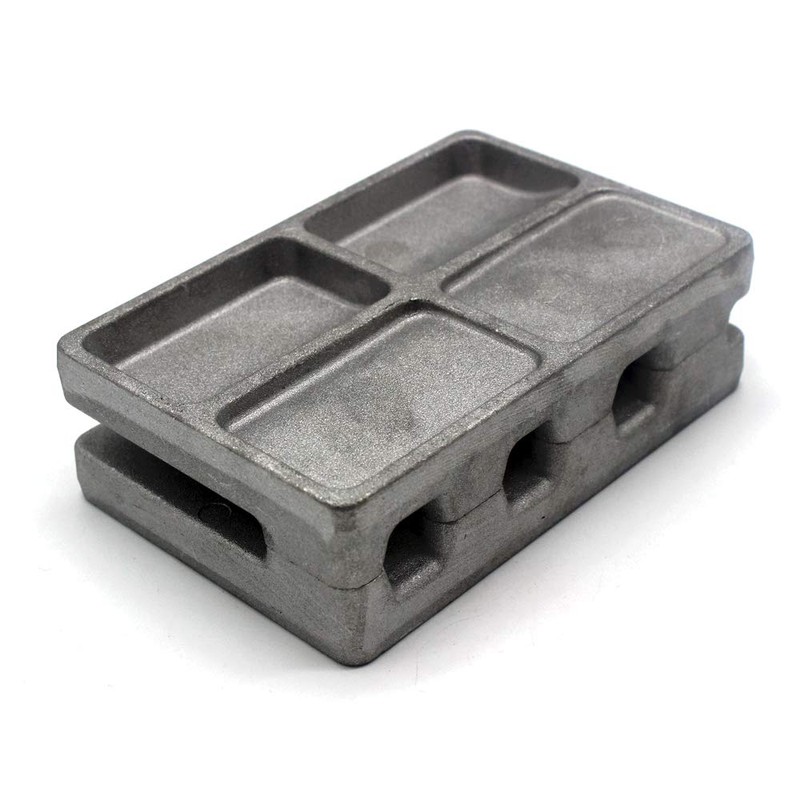 Adygil Bank Sinker Mold with 3 Cavities and 4.5.6-Ounce,Without Handle