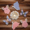 LUBTOSMN Butterfly Cookie Cutter Set-5 Piece-Butterfly Fondant Biscui Cutters