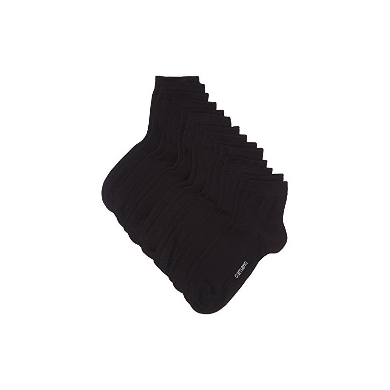 Camano Men's Calf Socks - Black - 7