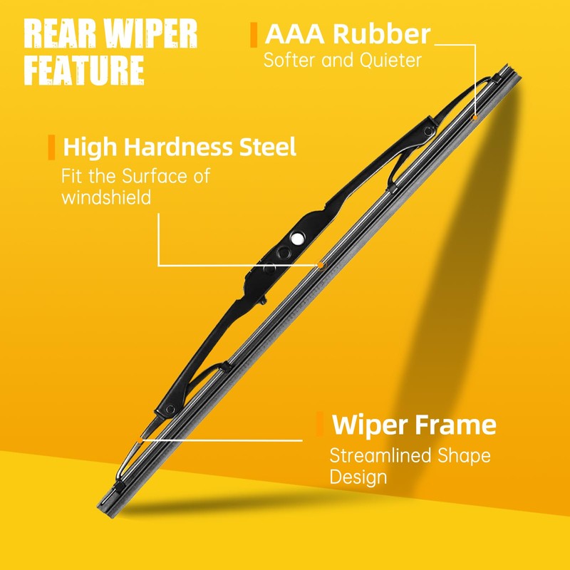 MIKKUPPA 26"+16"+13" Windshield Wiper Blades Replacement for 2012-2016 Honda CRV